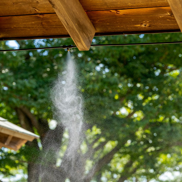 Precision, Efficiency, and Elegance Water Misting Systems!